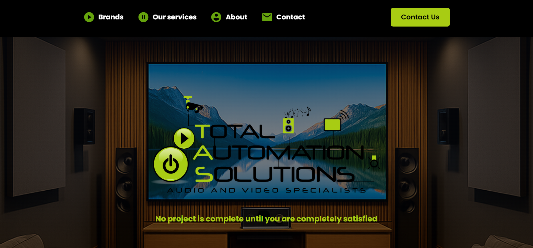 Total Automation Solutions Website Preview